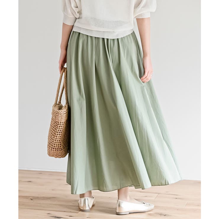 コットンマキシフレアースカート | rps | 詳細画像31 