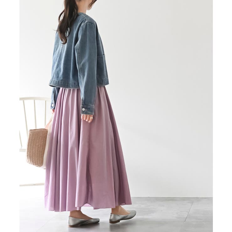 コットンマキシフレアースカート | rps | 詳細画像33 