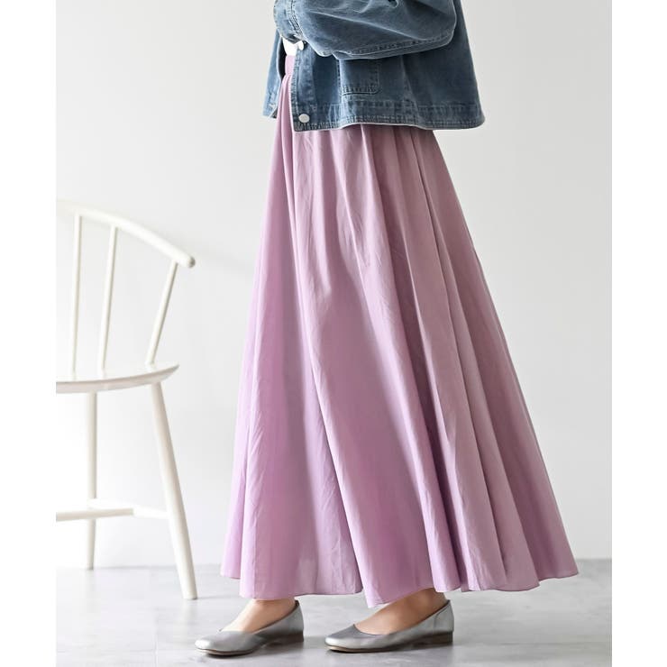 コットンマキシフレアースカート | rps | 詳細画像36 