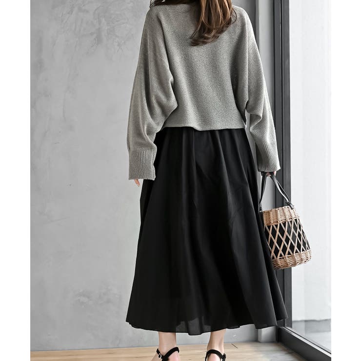 コットンマキシフレアースカート | rps | 詳細画像4 