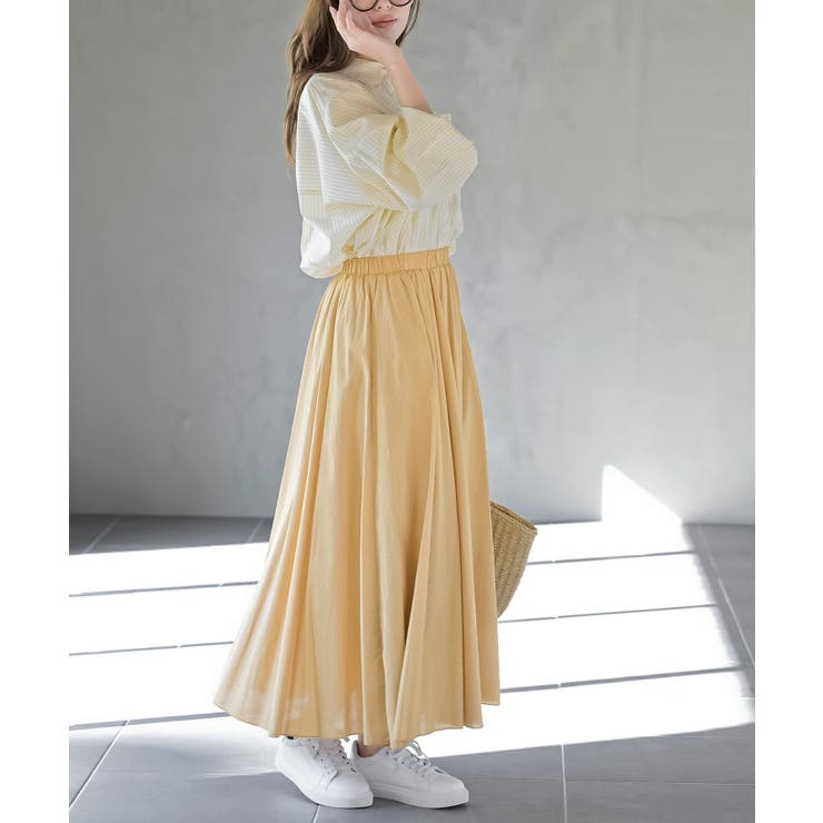 コットンマキシフレアースカート | rps | 詳細画像41 