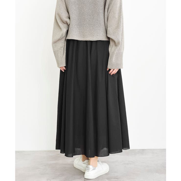 コットンマキシフレアースカート | rps | 詳細画像47 