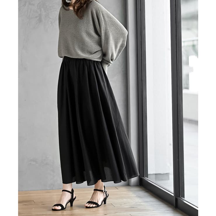 コットンマキシフレアースカート | rps | 詳細画像5 