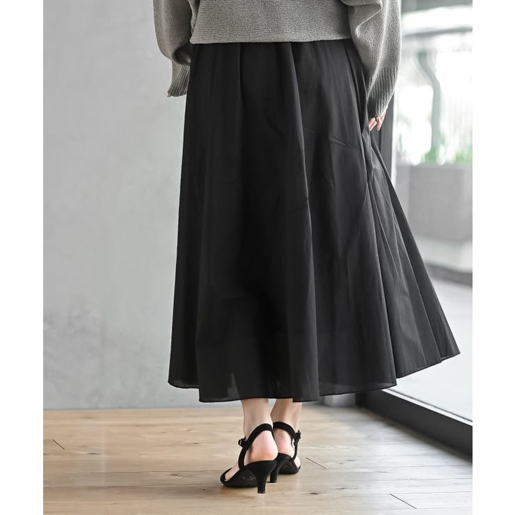 コットンマキシフレアースカート | rps | 詳細画像8 