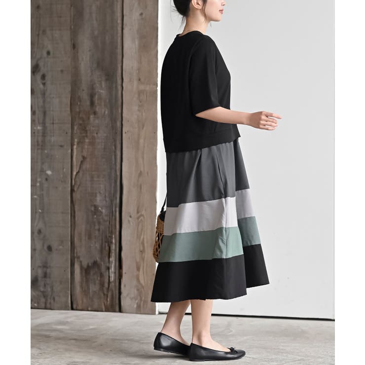 カラフルティアードカットワンピース | rps | 詳細画像11 