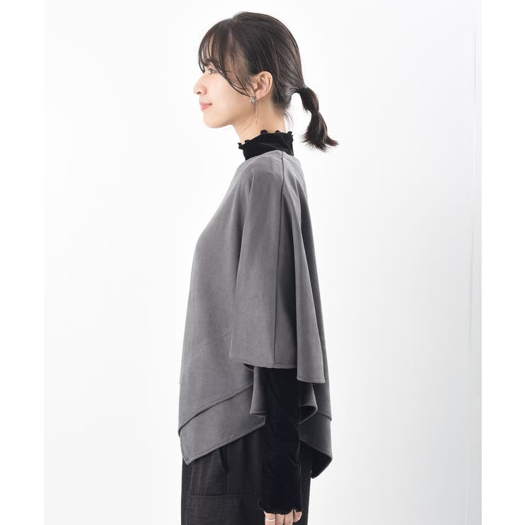 アシンメトリースエードポンチプルオーバー | rps | 詳細画像27 