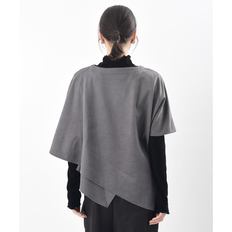 アシンメトリースエードポンチプルオーバー | rps | 詳細画像28 