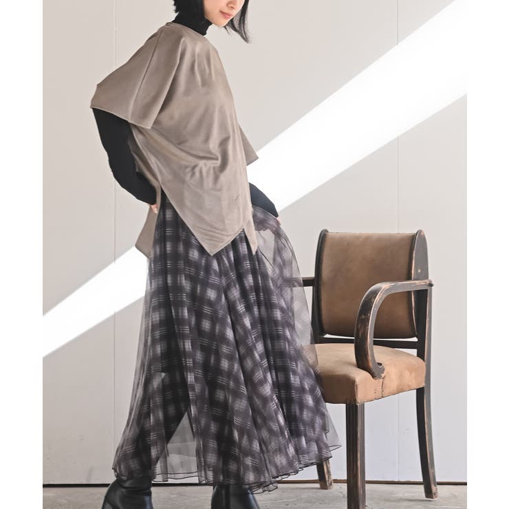 アシンメトリースエードポンチプルオーバー | rps | 詳細画像5 