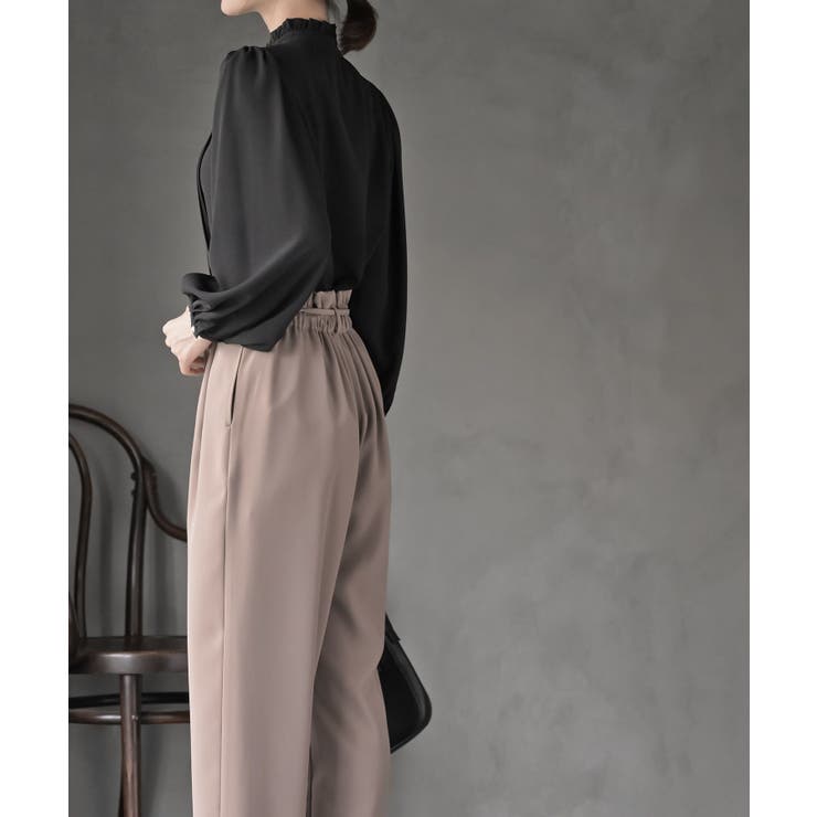 多釦ハイネックブラウス | rps | 詳細画像14 