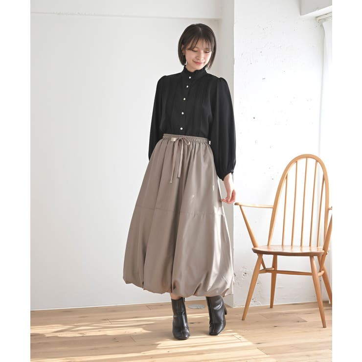 多釦ハイネックブラウス | rps | 詳細画像21 