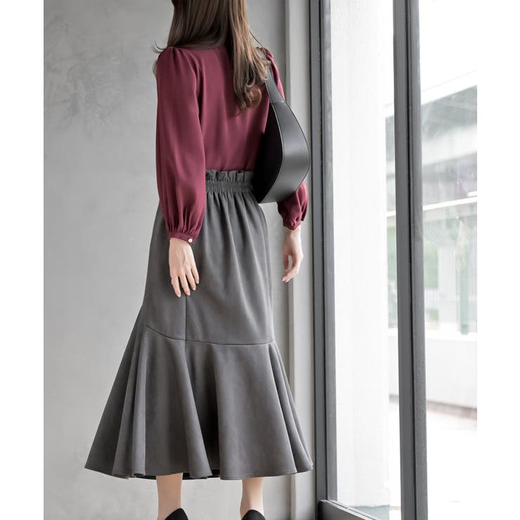 多釦ハイネックブラウス | rps | 詳細画像24 