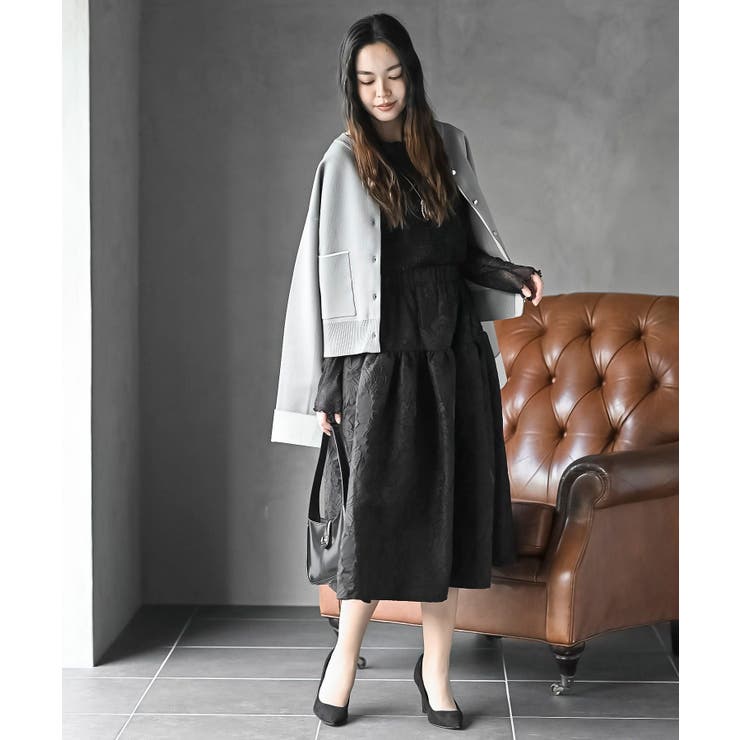 フラワージャガードフレアースカート | rps | 詳細画像2 