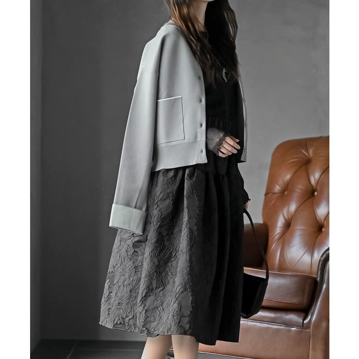 フラワージャガードフレアースカート | rps | 詳細画像5 