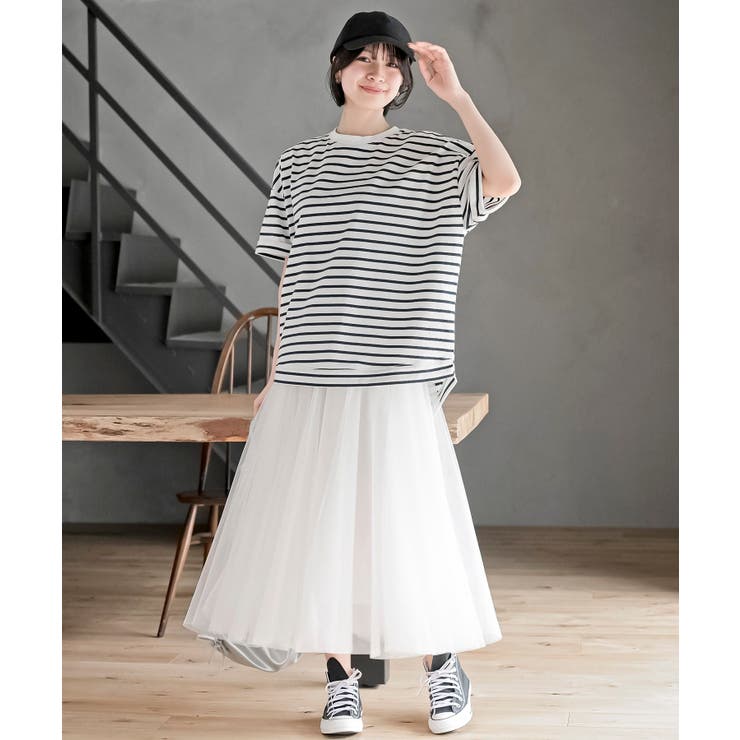 【SALE】Off-White ロゴ チュールスカート 柄 花柄チュールスカート | Rlab store