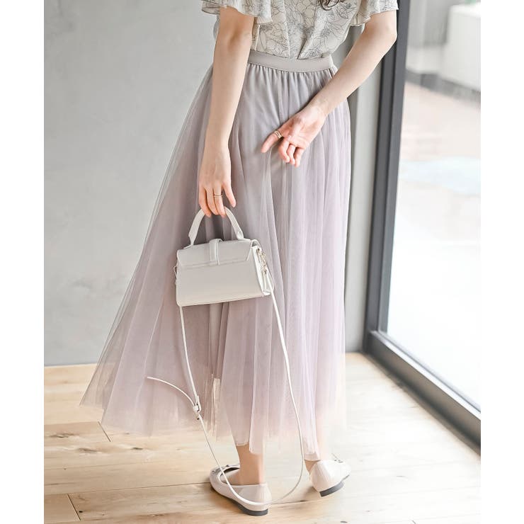 897t*美品 ルルウィルビー サークルレーススカート LOULOU WILLOUGHBY（ルルウィルビー）の「【LOULOU WILLOUGHBY