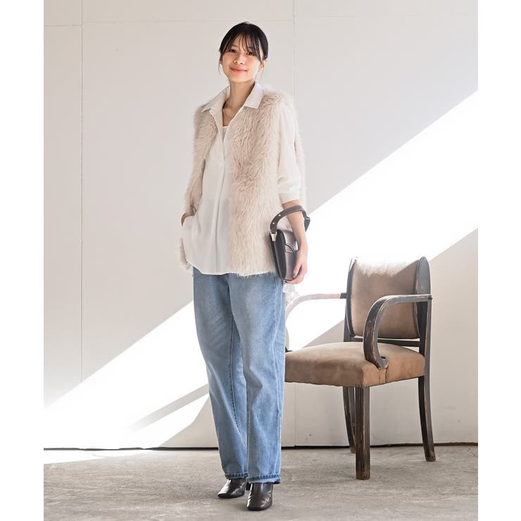 ＢＡＣＫプリーツスキッパーブラウス | rps | 詳細画像10 