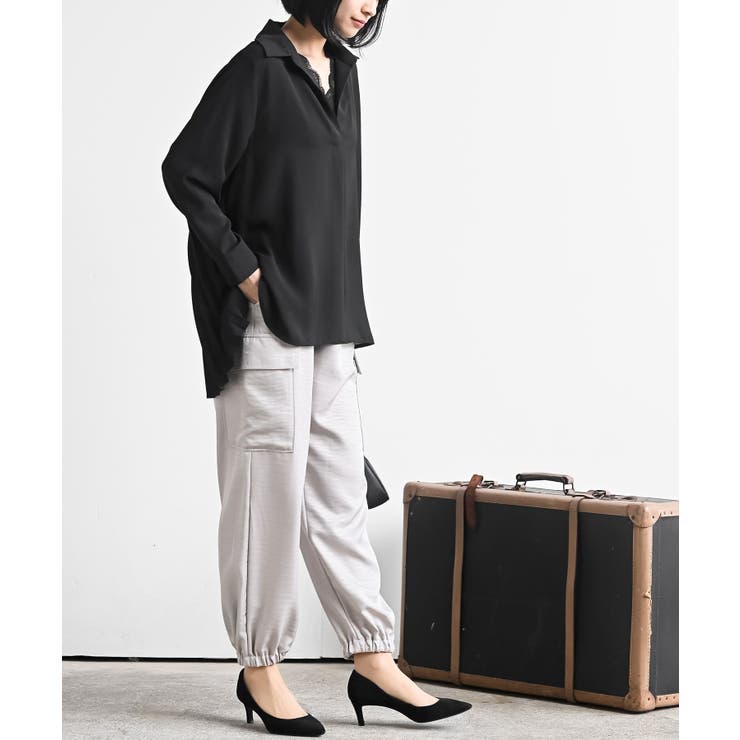 ＢＡＣＫプリーツスキッパーブラウス | rps | 詳細画像14 