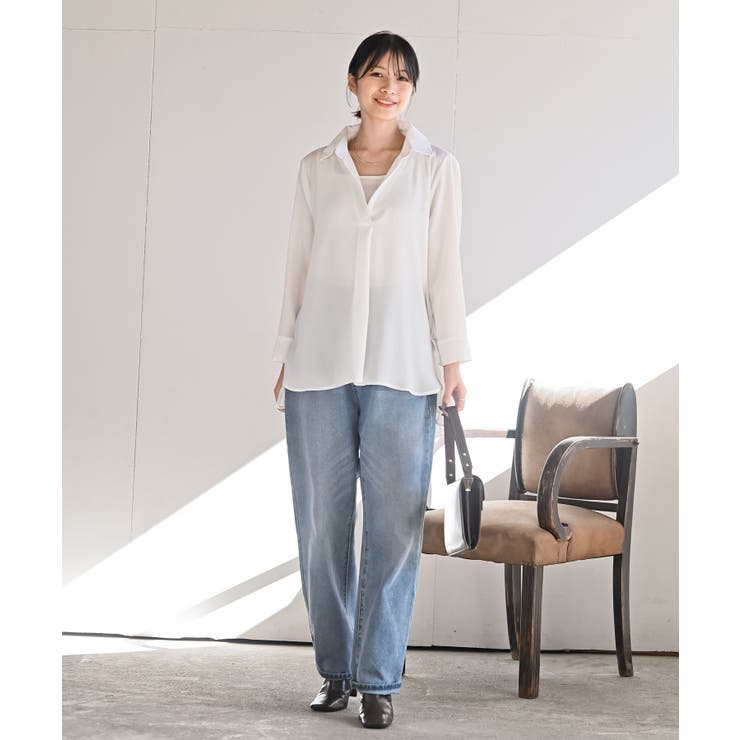 ＢＡＣＫプリーツスキッパーブラウス | rps | 詳細画像2 