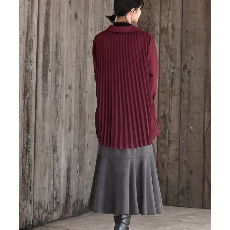 ＢＡＣＫプリーツスキッパーブラウス | rps | 詳細画像22 