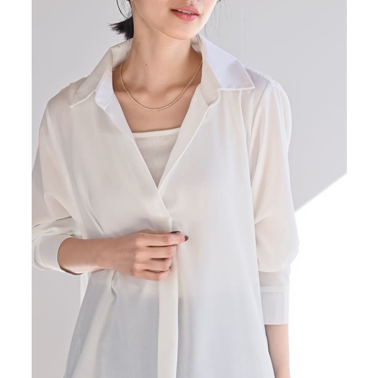 ＢＡＣＫプリーツスキッパーブラウス | rps | 詳細画像6 