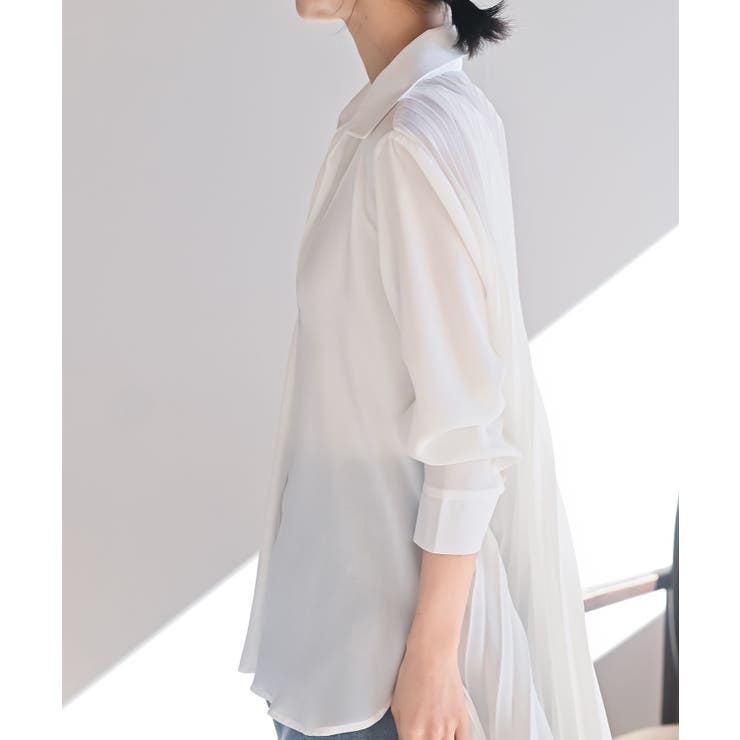 ＢＡＣＫプリーツスキッパーブラウス | rps | 詳細画像7 