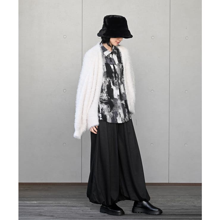 アソートプリントタックブラウス | rps | 詳細画像10 