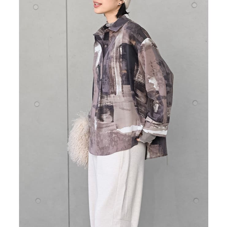 アソートプリントタックブラウス | rps | 詳細画像12 