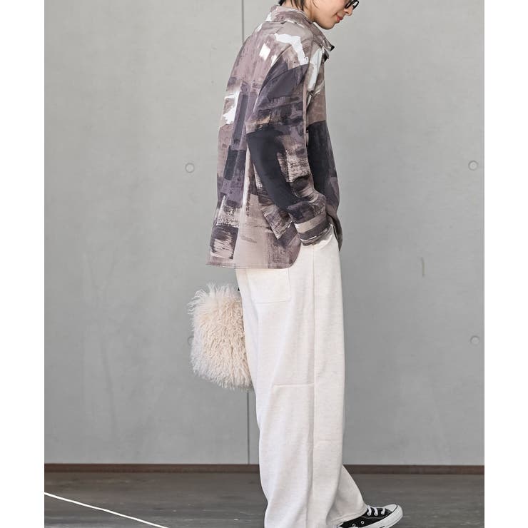 アソートプリントタックブラウス | rps | 詳細画像14 