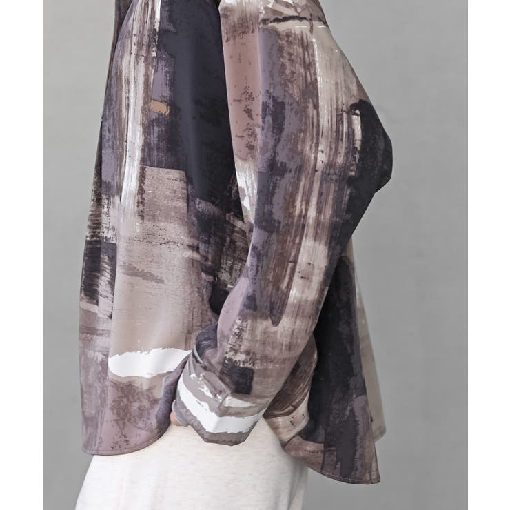 アソートプリントタックブラウス | rps | 詳細画像18 