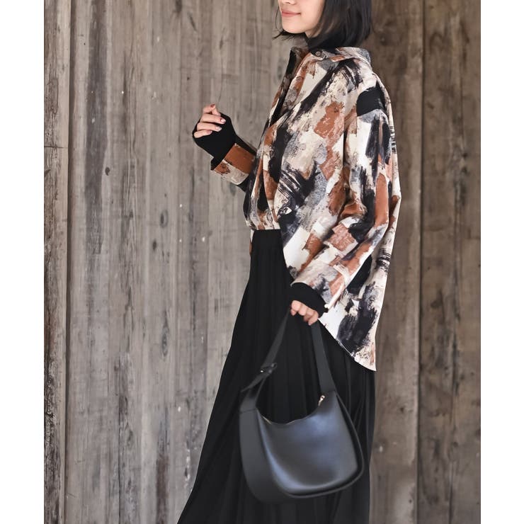 アソートプリントタックブラウス | rps | 詳細画像21 