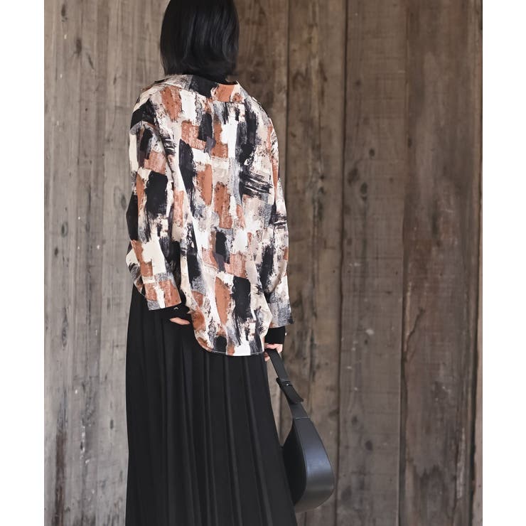 アソートプリントタックブラウス | rps | 詳細画像22 