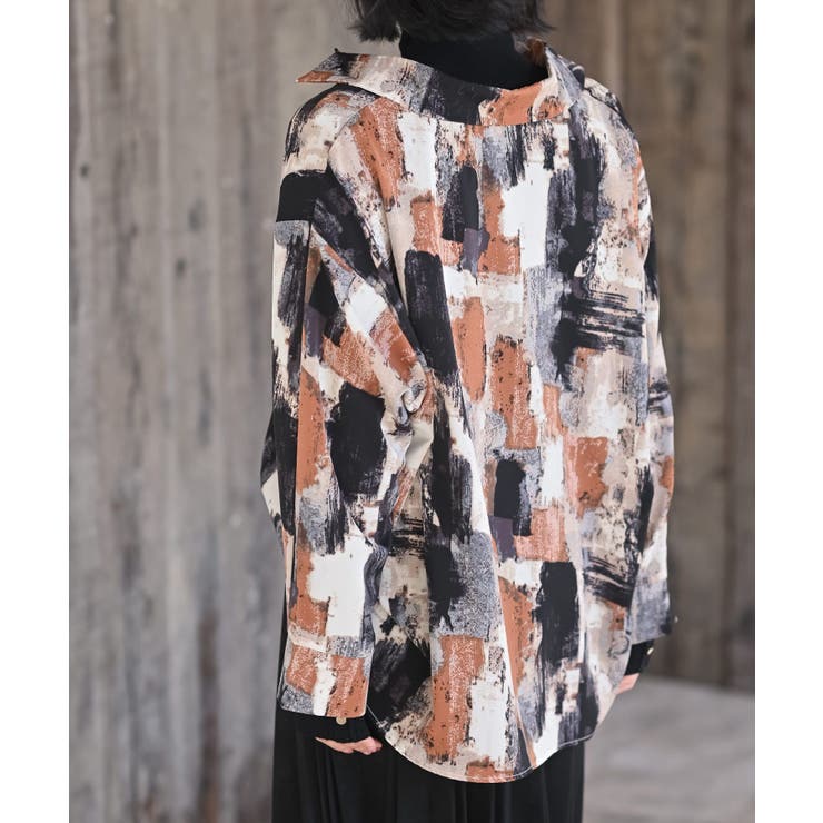 アソートプリントタックブラウス | rps | 詳細画像26 