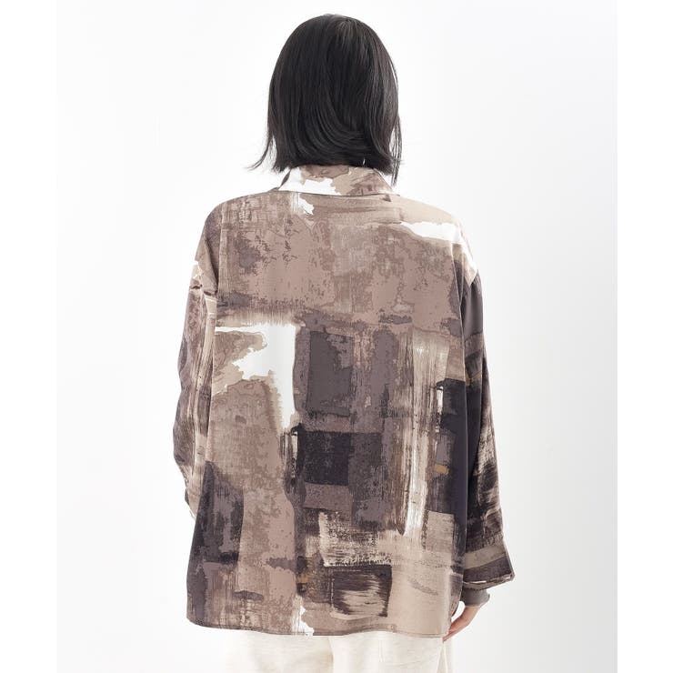 アソートプリントタックブラウス | rps | 詳細画像29 