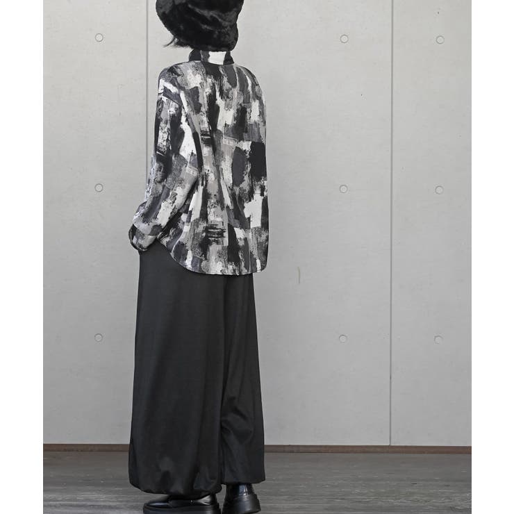 アソートプリントタックブラウス | rps | 詳細画像4 