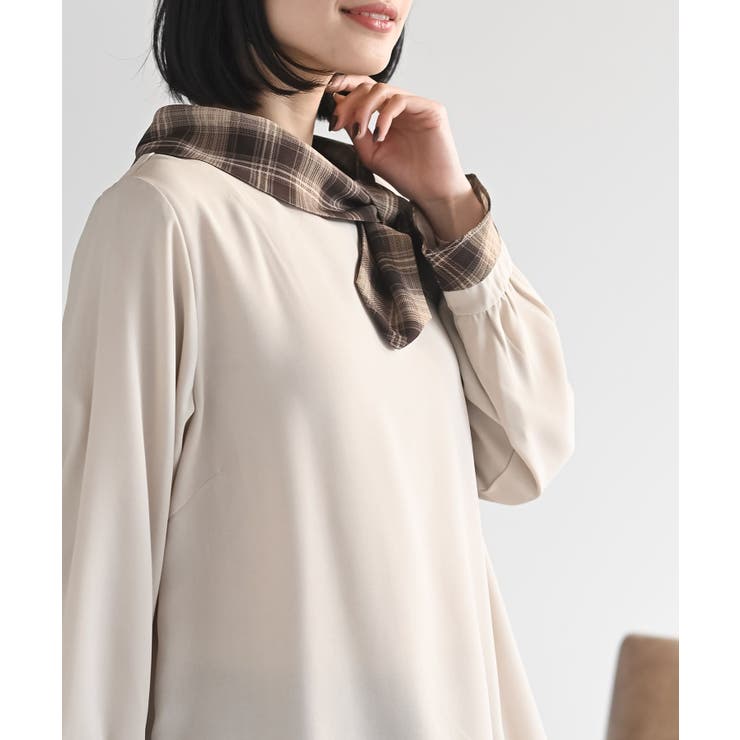 リボンネックブラウス | rps | 詳細画像15 