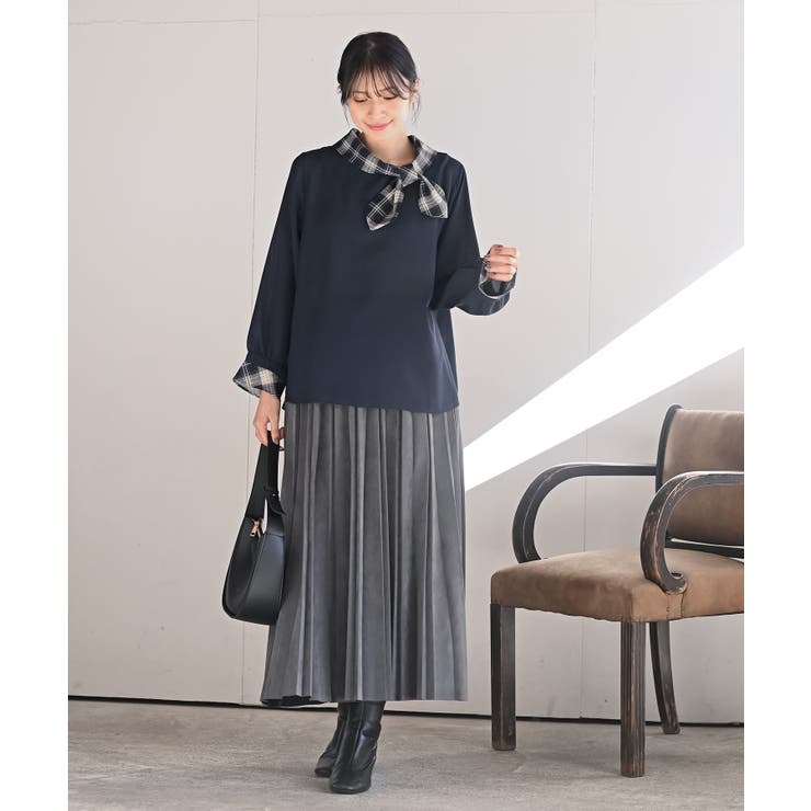 リボンネックブラウス | rps | 詳細画像18 