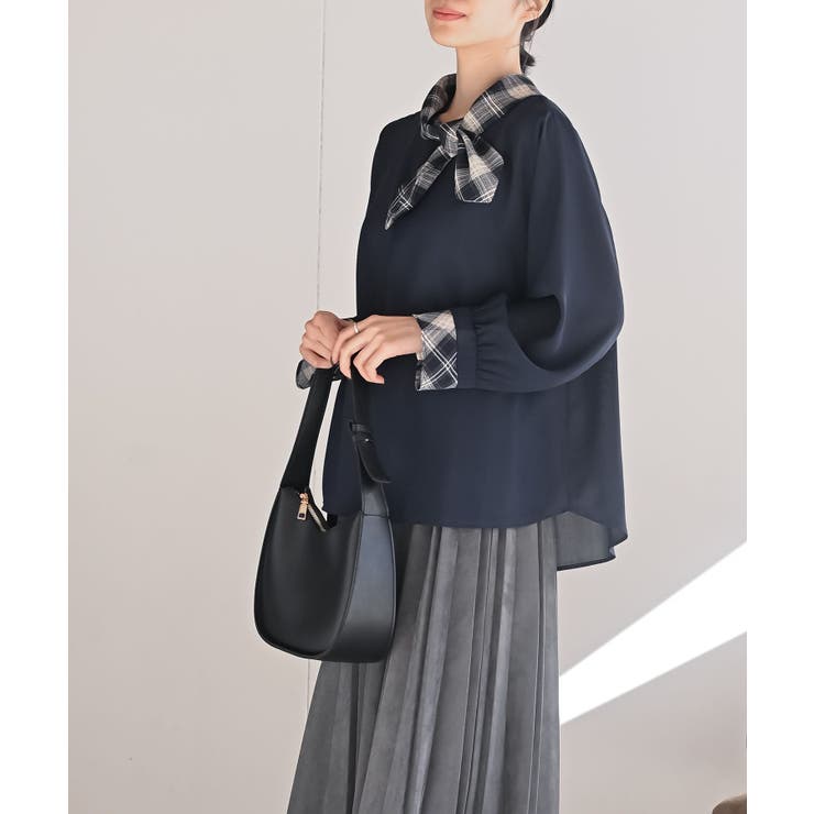 リボンネックブラウス | rps | 詳細画像19 