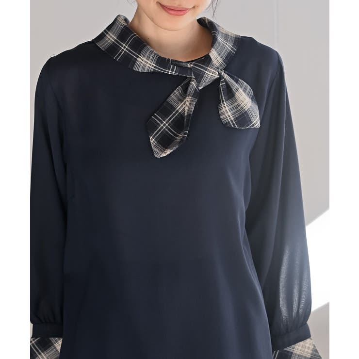 リボンネックブラウス | rps | 詳細画像22 