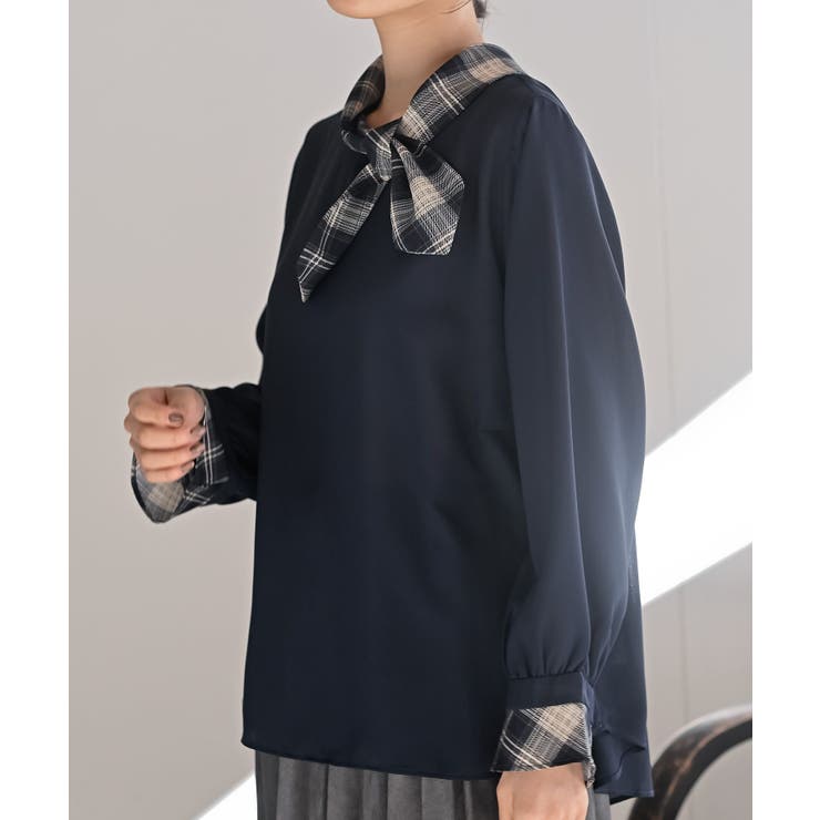 リボンネックブラウス | rps | 詳細画像25 