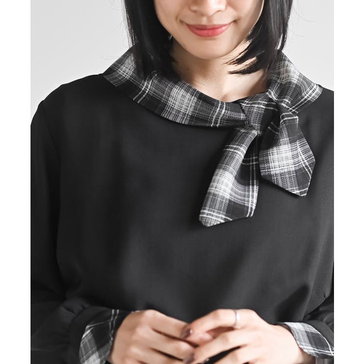 リボンネックブラウス | rps | 詳細画像6 