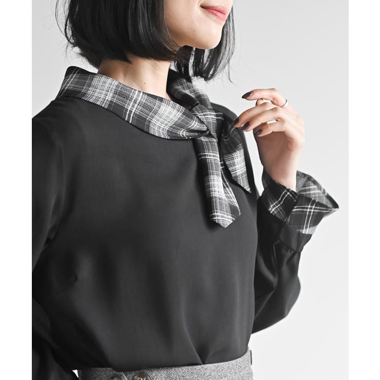 リボンネックブラウス | rps | 詳細画像7 