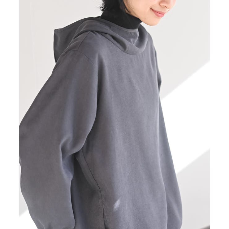 ツイル起毛フードブラウス | rps | 詳細画像23 