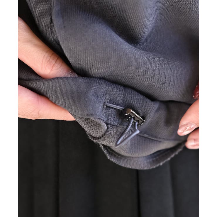 ツイル起毛フードブラウス | rps | 詳細画像28 