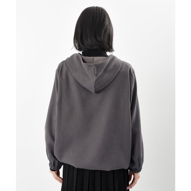 ツイル起毛フードブラウス | rps | 詳細画像30 