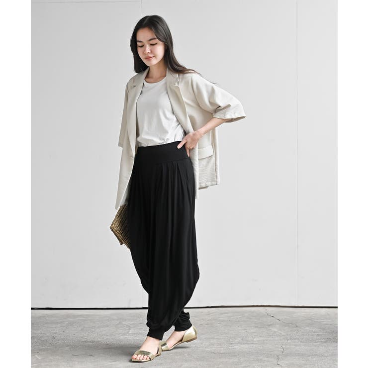 レーヨンボリュームタックパンツ | rps | 詳細画像10 