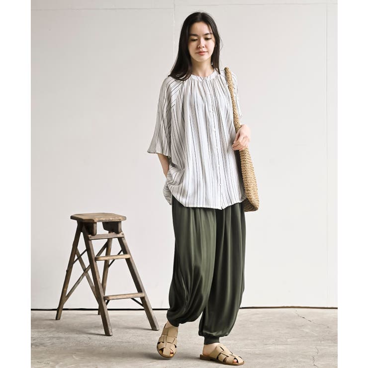 レーヨンボリュームタックパンツ | rps | 詳細画像17 