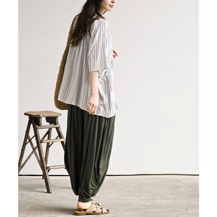 レーヨンボリュームタックパンツ | rps | 詳細画像18 