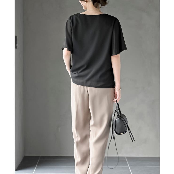 前結びリボンフレアー袖ブラウス | rps | 詳細画像12 