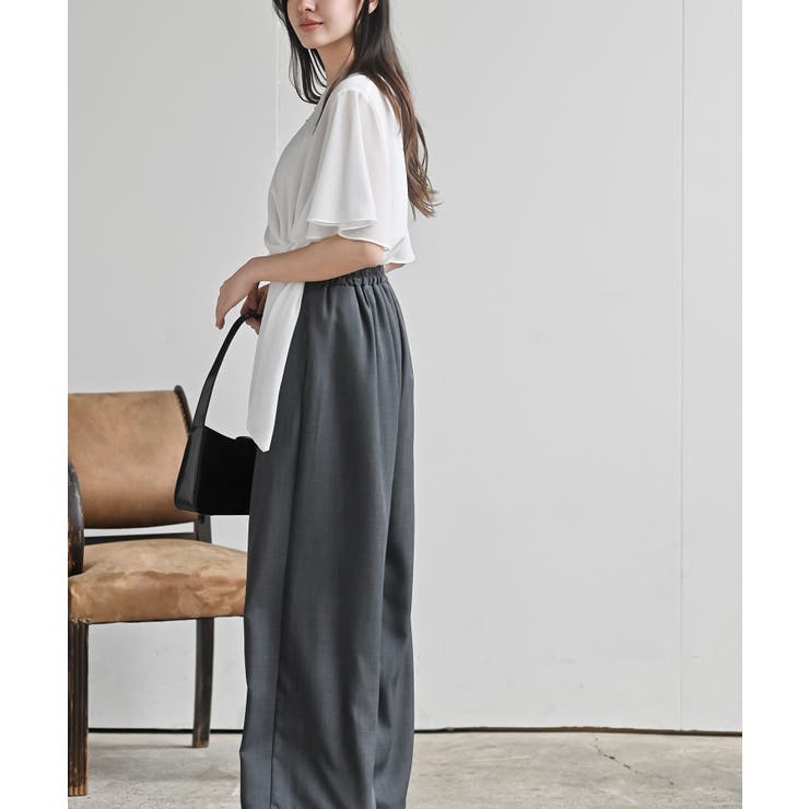 前結びリボンフレアー袖ブラウス | rps | 詳細画像5 