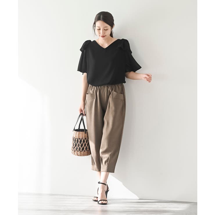 肩リボンフレアー袖ブラウス | rps | 詳細画像26 